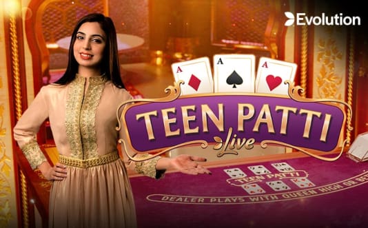 Live Teen Patti by Evolution Gaming