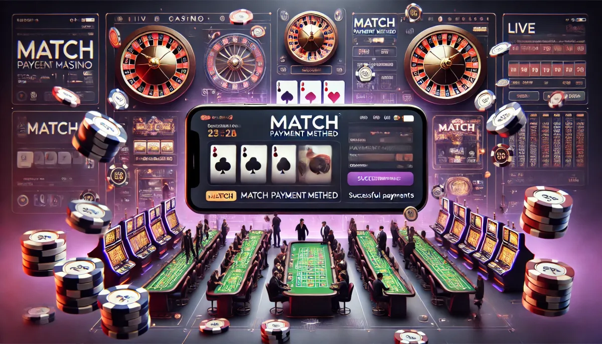 Top Live Casinos with Match Payment method